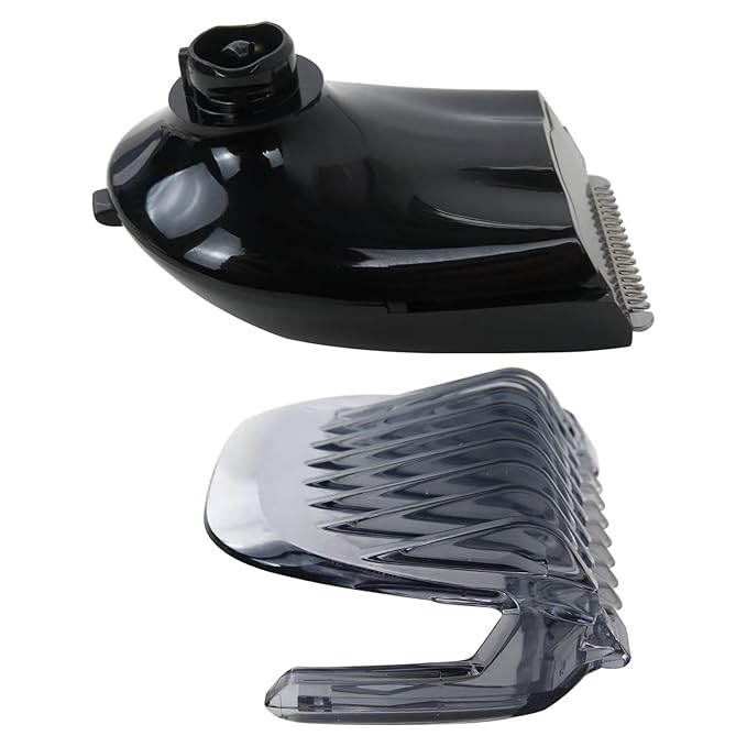 Black RQ11 Shaver Trimmer Head Blade Cutter+Comb Cover for P-hilips Norelco SensoTouch 2D SensoTouch 3D and arcitec razors