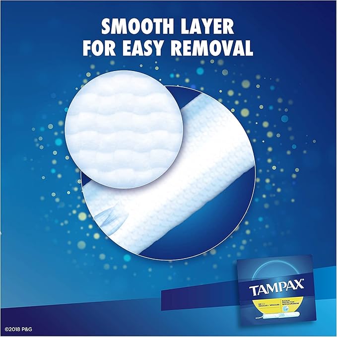 Tampax Cardboard Regular 40 Tampons (Pack of 4)