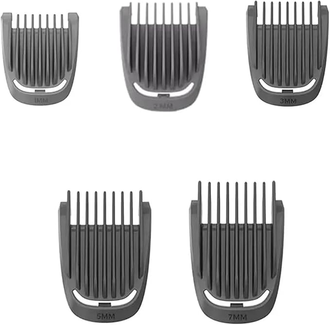 Compatible for PhilipsCompatible for Norelco Series 9000 7000 5000 3000 Multigroom Trimmers Replace Electric Shaver Head Guards Comb(5 pcs)