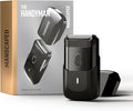 MANSCAPED® The Handyman™ Compact Face Shaver – Portable Men’s Travel Facial Hair Groomer USB-C Rechargeable Razor Electric Foil Face Shaver Waterproof Cordless Dual-Action SkinSafe® Foil Blades