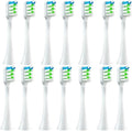 14 PCSCompatible for SOOCAS X3S Replacement Toothbrush Heads X3U/X3Pro/D2/ D3S/D5 Electric Soft Bristle Nozzles(14 White)