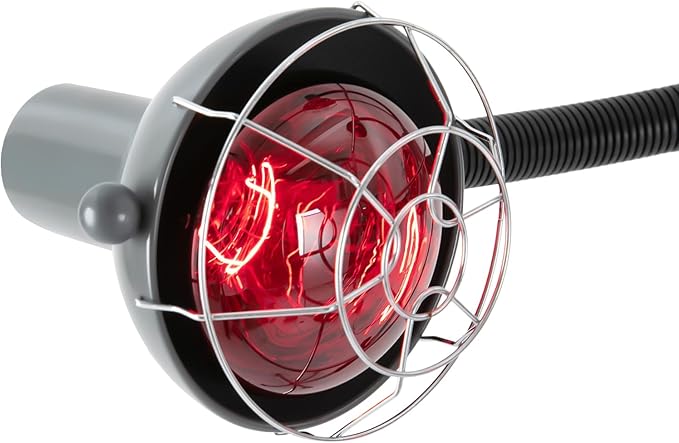 5 Head Infrared Heat Lamp Salon 750W Hair Color Processor Infrared Red Light with Rolling Wheels Adjusting Height Hair Salon Heat Lamps for Processing Silver-Grey