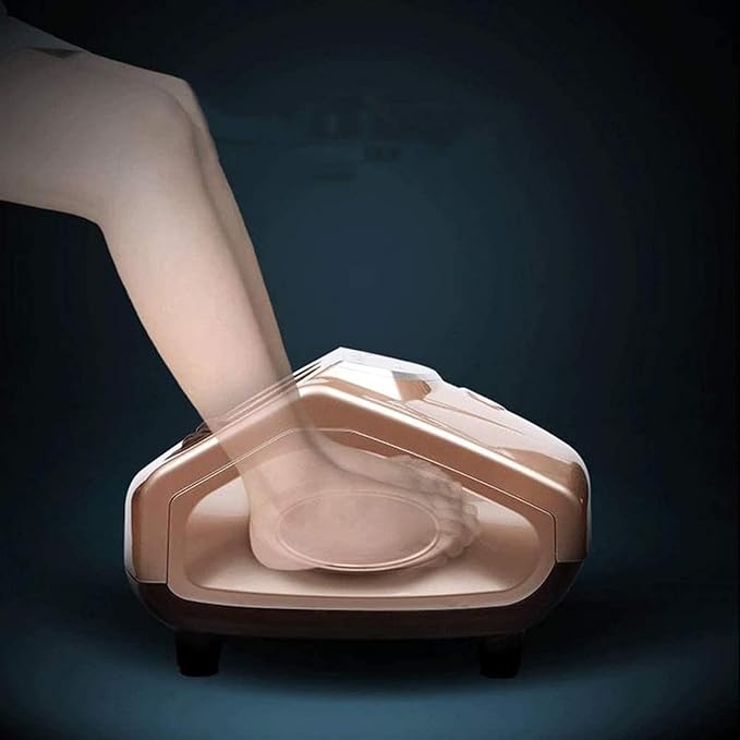 Foot MassagerFoot Massager Machine w/HeatFoot Massager w/Deep Kneading Rolling Air Compression Built-in Heat FunctionAdjustable Intensityfor Muscle Relax