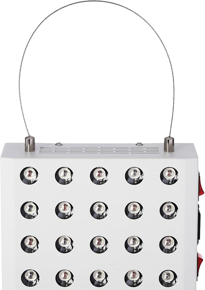 Red Light Therapy 600W Red Near Infrared LED Panel 120PCS Dual Chip LED Beads 660nm &amp Near Infrared 850nm Red Light Therapy Panel for Body Pain Relief LED Red Light Therapy Device