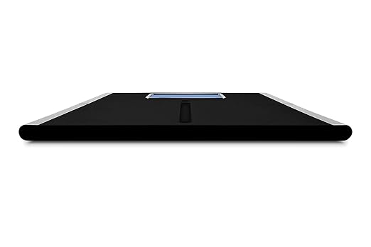Escali Ultra Slim Easy Read Digital Bathroom Scale for Body Weight with Extra Large Display and High Capacity of 440 lb Batteries Included