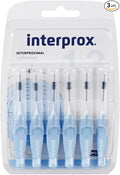 Interprox Interdental Brush Cylindrical Blue 6 piece pack of 3 (3x 6 pieces)