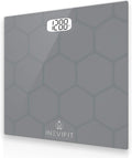 INEVIFIT Bathroom Scale Highly Accurate Digital Bathroom Body Scale Measures Weight up to 400 lbs. Includes Batteries