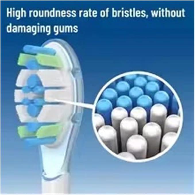 Compatible for MES609/MES610 Electric Toothbrush Head(4PCS)