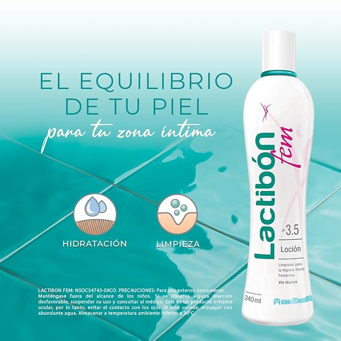 Feminine Intimate Hygiene Gel with Lactic Acid Allantoin and D-Panthenol – 240 ml