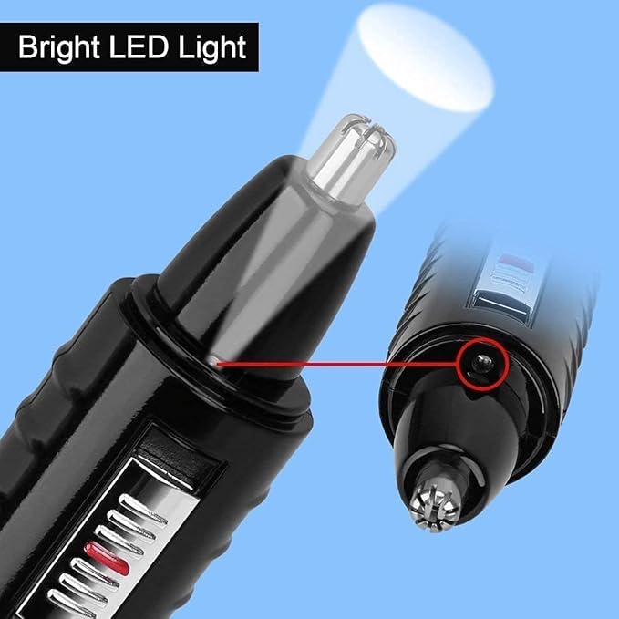 Multifunction Nose Hair Trimmer for Men-Professional Painless Ear and Nose Hair Trimmer for Men Women Electric Nose Hair TrimmerWaterproof Dual Edge Blades