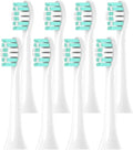 4/8/12/16PCS Compatible for HX6982 Replacement Toothbrush Heads Sonic Electric Vacuum DuPon Soft Bristle Brush(PHILIPS-8pcs)
