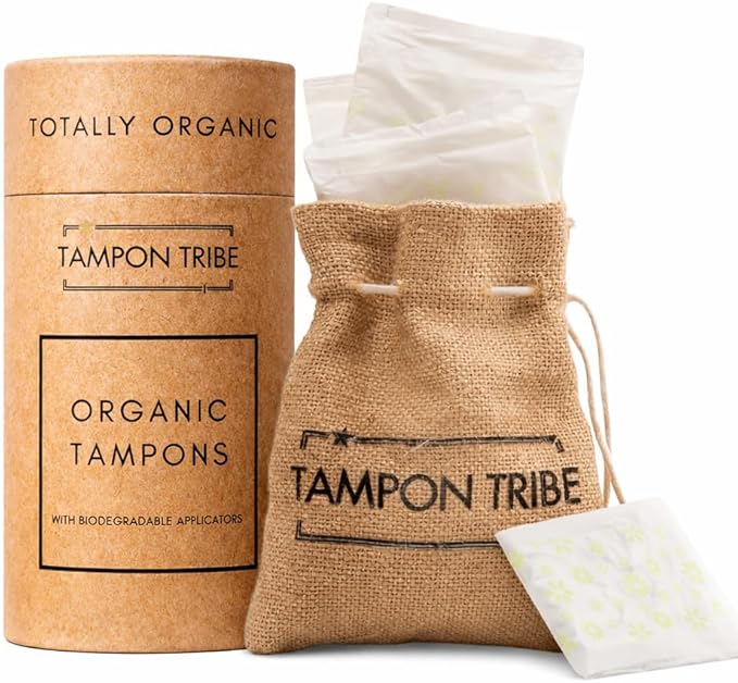 Organic Cotton Tampons &amp Pads Feminine Care Bundle