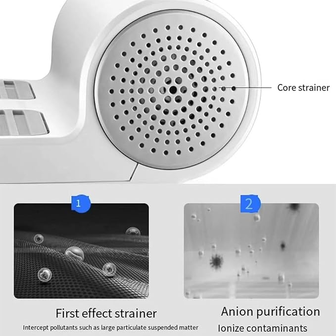 Full Body Dryer for Bathroom | Body Care Dryer 2 Wind speeds Waterproof | Waterproof &amp Non-Slip Body Care dryers with Foot Touch Screen | for Home and Bathroom