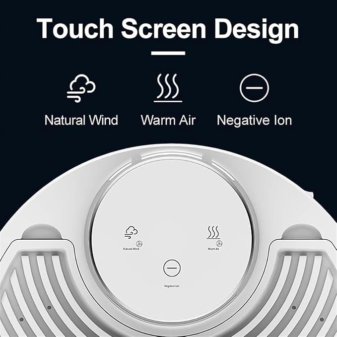 Waterproof Body Dryer Full Body Dryer Machine with Gravity Sensor Negative Ion Skin Care Machine Supports to 150kg Cold/Warm Air Adjustable for Bathroom Gym Hotel