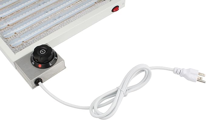 Red Light Therapy Device Red NIR 660/850nm w 1X1Ft 50W High-Power Clinical Grade LEDs Great for Improve Sleep/Pain Relief/Skin Healthy/Anti-Aging/Energy/Recover (1X1Ft/50W)