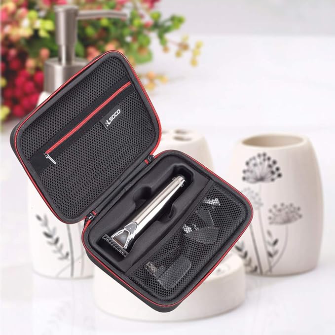 RLSOCO Hard Case for Wahl USA Stainless Steel Lithium Ion 2.0+/2.0+ Slate/Cordless Beard Trimmer for Men Storage Case for Wahl Model 9864SS/9864/9818A (Case Only)