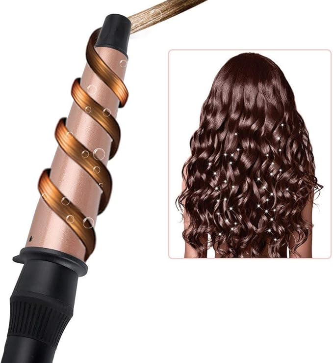 Curling Iron Tourmaline Ceramic Hair Curling Electric Professional Hair Curling Stick with Gloves Fashion Styling Tools Hairdressing