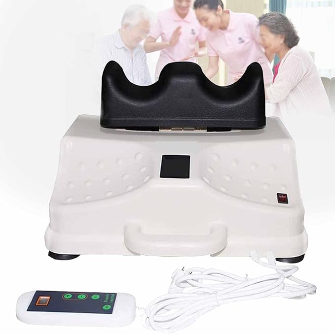 Vibration Foot MassagerAdjustable Vibration Speed Electric Massager MachineFoot Circulation Stimulatorfor CirculationPlantar FasciitisPain Relief110V