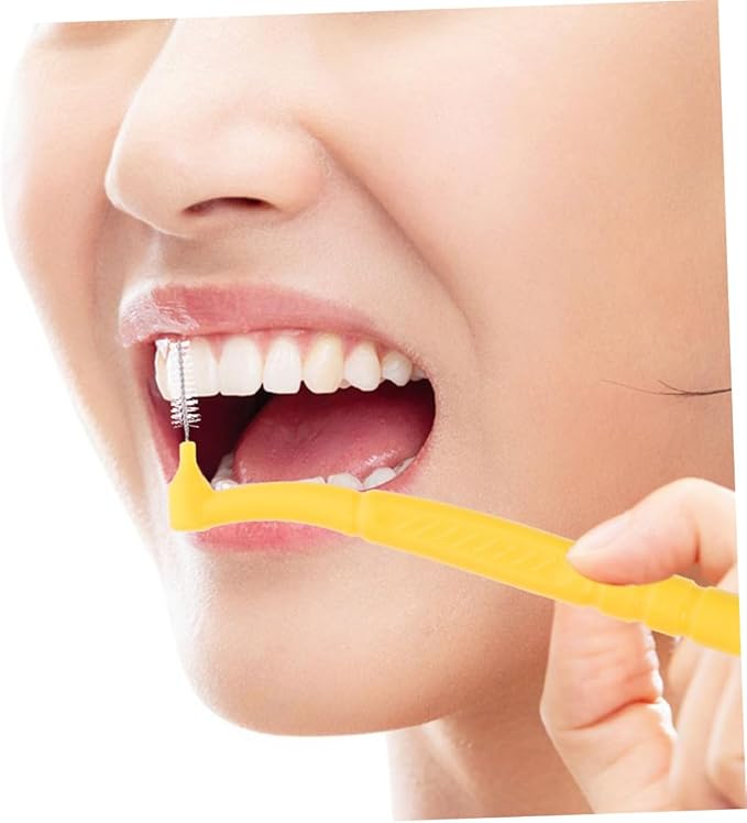 120pcs Interdental Toothbrush Compact Manual Cleaner for Oral Care for Easy to Use Prevent Decay Bad Breath
