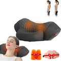 Cervifix Home Pro Massager 2025 New 3 in 1 Neck Massager Cervifix Heated Massage Neck Pillow Trigger Point Memory Foam Pillows for Stretcher Relaxer (Black)
