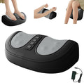 Foot Massager with Heatwith 3 Intensity Levels Shiatsu KneadingDual-Frequency Red Light 107.6°F Constant TemperatureIdeal for Feet Pain Relief at Home and Office (Black)