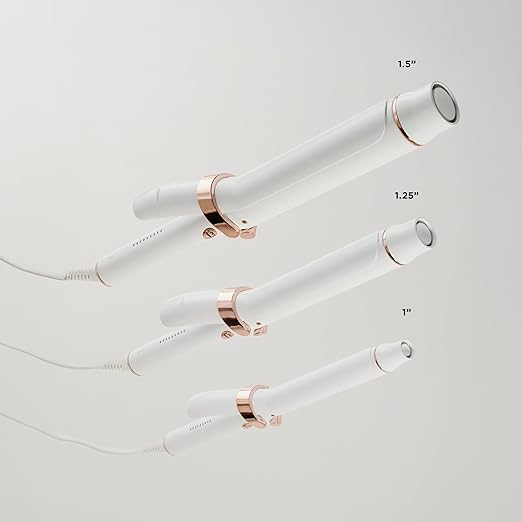 T3 SinglePass Curl X Extra-Long Barrel 1 1.25 1.5 Curling Iron with 9 Heat Settings and Ceramic Barrel for Fast Styling and Lasting Results on All Hair Types