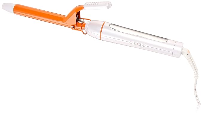 Brazilian Heat BBH3101 Brazilian Heat Tourmaline Ceramic Spring Curling Iron 0.75 Inch