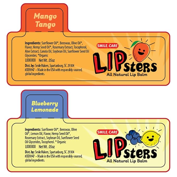 SmileMakers Lipsters Wild Lip Balm - 250 per Canister