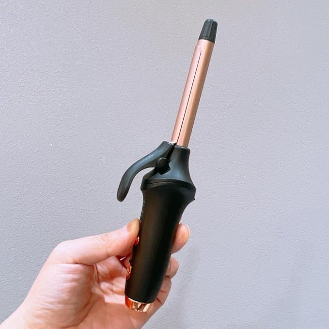 Cordless Curling Iron Rechargeable USB Rechargeable 4000 mAh Cordless Hair Curler 356°F Mini Travel Curling Iron 3 Temp Setting Travel Portable 2 in 1 Hair Straightener and Curler