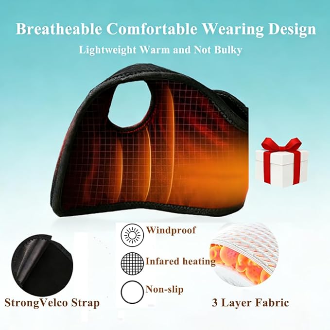 Foot Massager 3-in-1 Cordless Foot and Ankle Massager with Heat &amp Vibration Portable with 3 Modes &amp 3 Heat Levels for Heel Arch and Ankle Comfort at Home/Office/Travel (1 Pic)