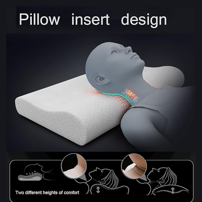 Cervical MassagerMulti-Function Massage Cushion Three Massage Methods Infinitely Variable Speed Comfortable and Breathable for Relax The Body