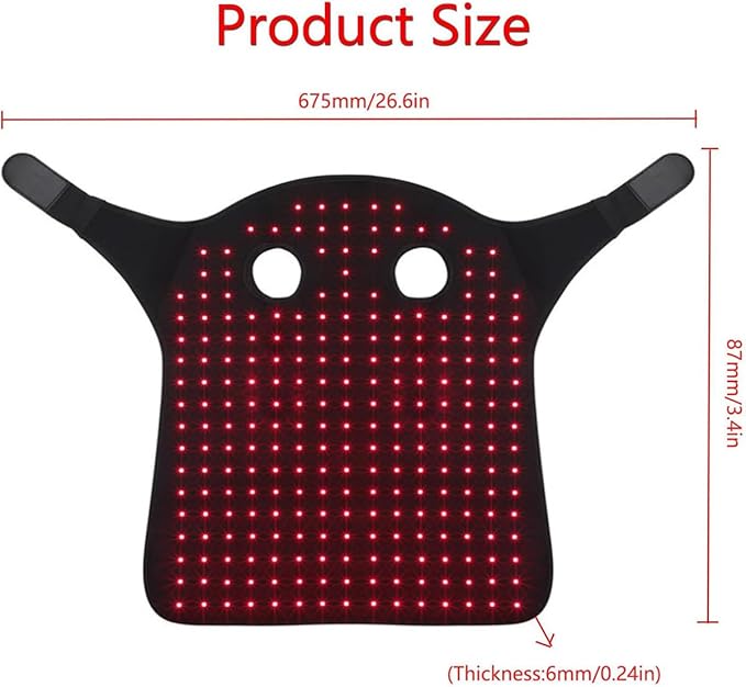 Red Light Therapy Equipment for Horses Wearable Red Light Therapy Belts for Horse Head and Neck Relaxation and Recovery Therapy