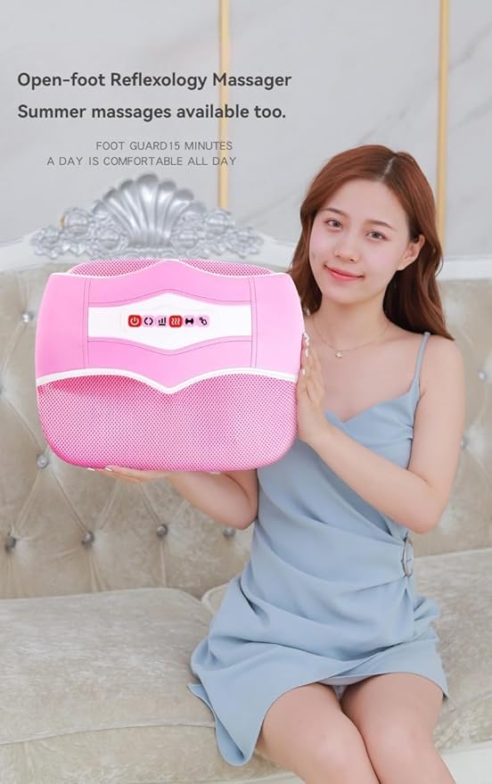 Foot Massager Machine with Heat Shiatsu Foot Massager Upgraded Deep KneadingGifts for Mom Dad