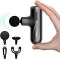 Super Mini Massage Gun Deep Tissue Muscle Massager with Adjustable Amplitude Portable Handheld Percussion Massager Quiet for Home Gym &amp Travel Dark Gray
