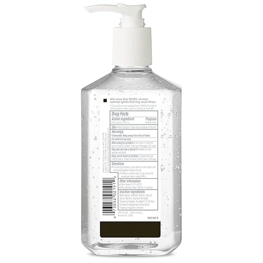 PURELL Advanced Hand Sanitizer Refreshing Gel Clean Scent 12 fl oz Pump Bottle (Pack of 12) - 3659-12