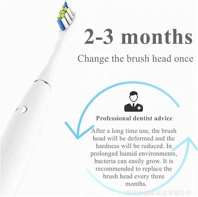 Replacement Brush Heads Compatible for Oclean Flow/X/X PRO/F1/ One/Air 2 Sonic Electric Toothbrush Blue Green Soft Bristle Nozzles(10 Blue)