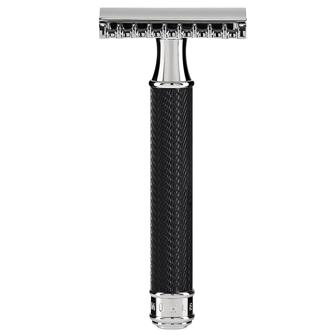 MÜHLE TRADITIONAL R41 Double Edge Safety Razor (Open Comb) For Men - Perfect for Every Day Use Barbershop Quality Close Smooth Shave