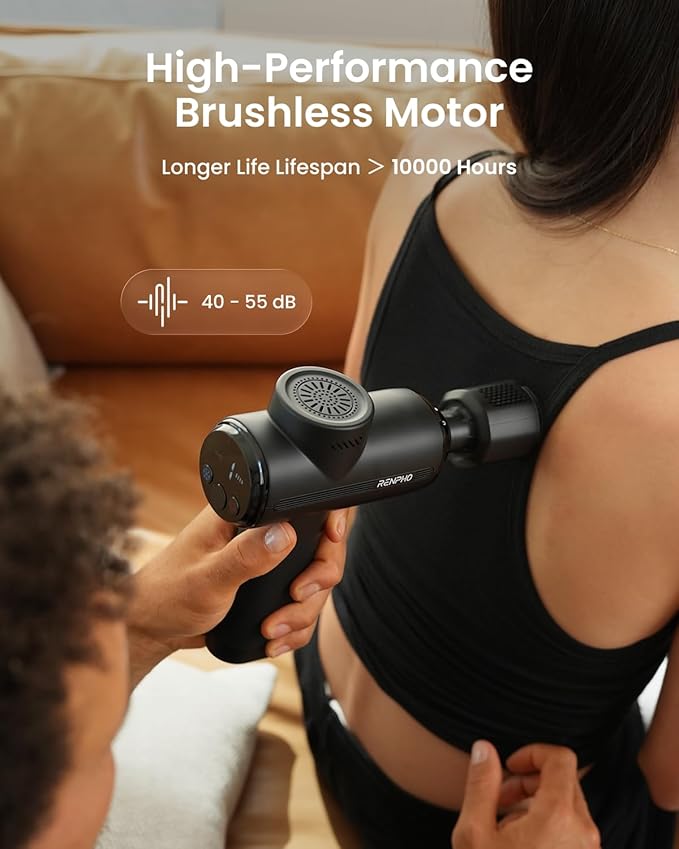 RENPHO Massage Gun with Heat and Cold