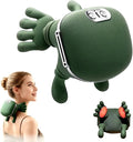 Shiatsu Neck Massager with Heat 4D Kneading &amp Deep Tissue Massage for Neck and Back Portable Wireless Massager for Shoulder Pain Relief at Home Office and Car