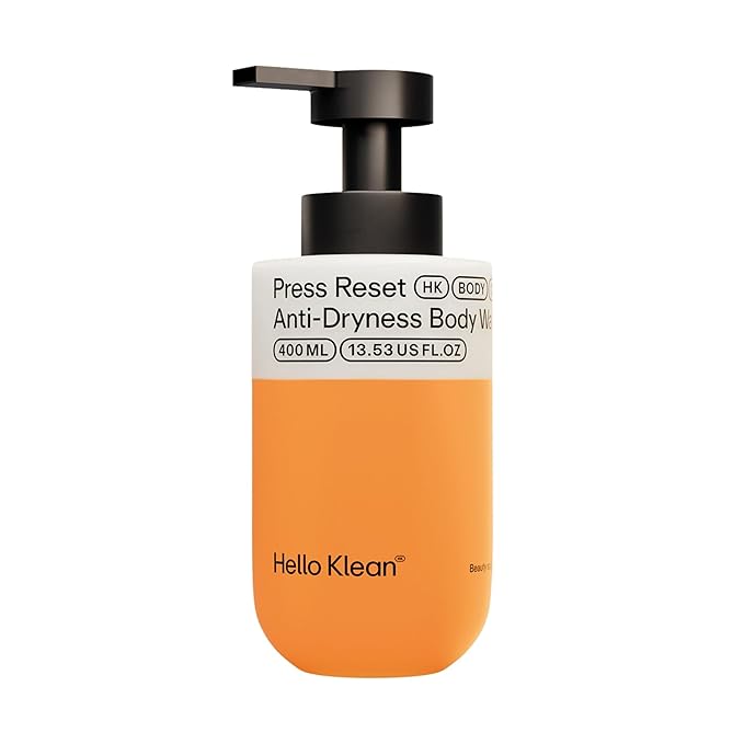 Press Reset Anti-Dryness Body Wash - Bi-Phase Cleanser Deeply Cleans &amp Removes Hard Water Residue - Instant Relief for Dry Skin with an Intense Boost of Hydration - Dermatologist Tested