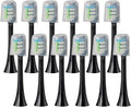 Replacement Brush Heads Compatible for SOOCAS X3U/X3Pro/X5/V1/D2/D3 12pcs Bristle Electric Toothbrush(SHUSHI-BK-12PCS)