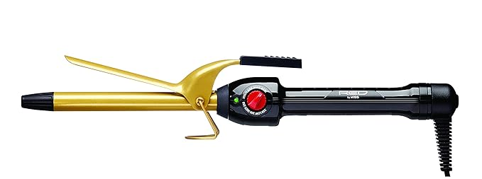 RED by KISS Ceramic Tourmaline Professional Curling Iron (CI03N - 5/8 inch)