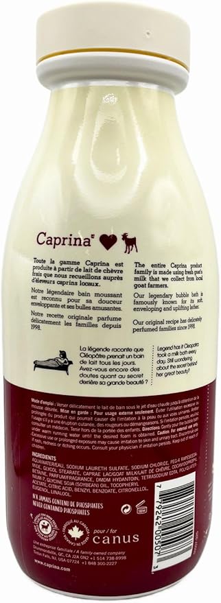 Caprina by Canus Fresh Goats Foaming Milk Body Bath Original 27.1 oz (2)