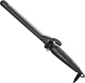 GA.MA Salon Curl Silk Chrome Titanium Curling Iron for Defined Curls 0.75 Inch Barrel Quick Adjustable Heat Anti-Frizz Dual Voltage Auto Shut-Off.