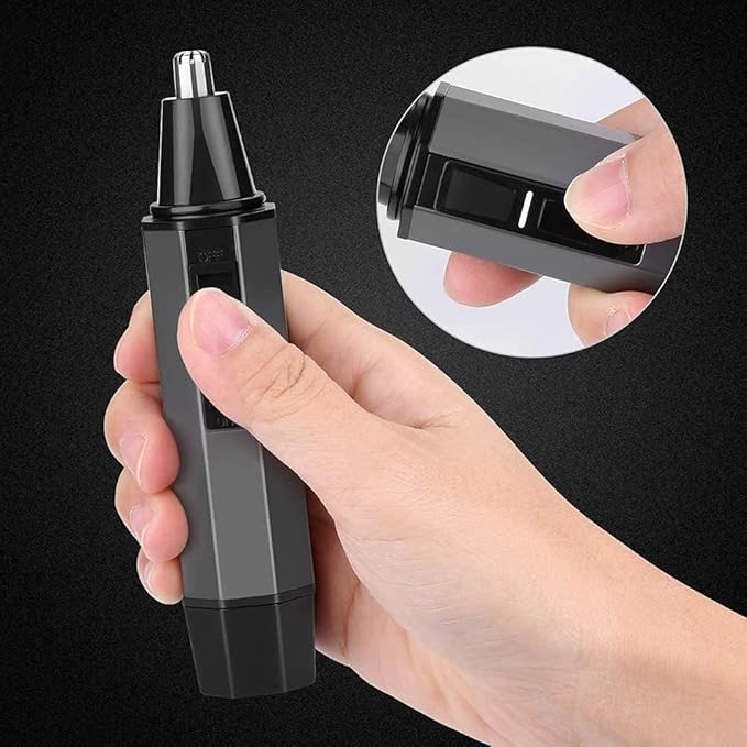Ear and Nose Hair Trimmer Professional Painless Eyebrow &amp Facial Hair Trimmer for Men WomenAll in ONE Hair Remover for Women &amp Men Dual Blades Shaver Nose Hair Trimmer