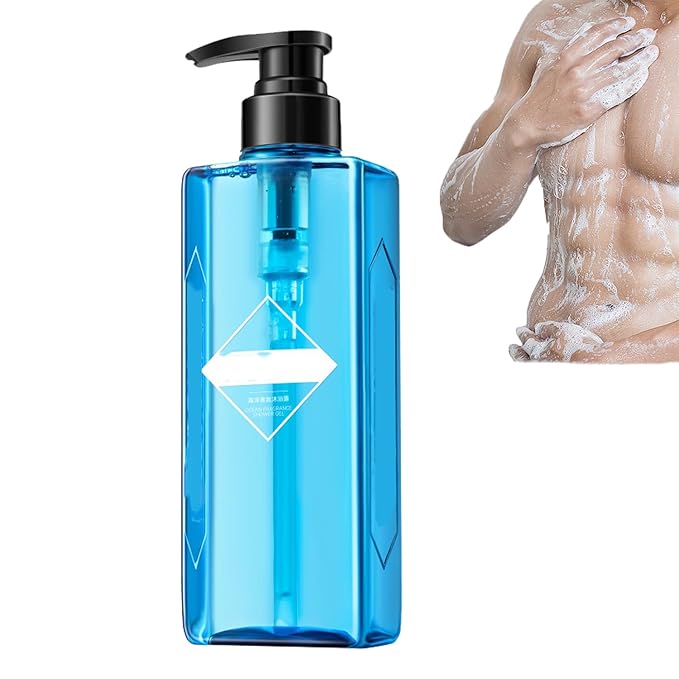 Body Wash For Men Men's Shower Gel Deep Cleansing Pore Care Moisturization (1pcs)