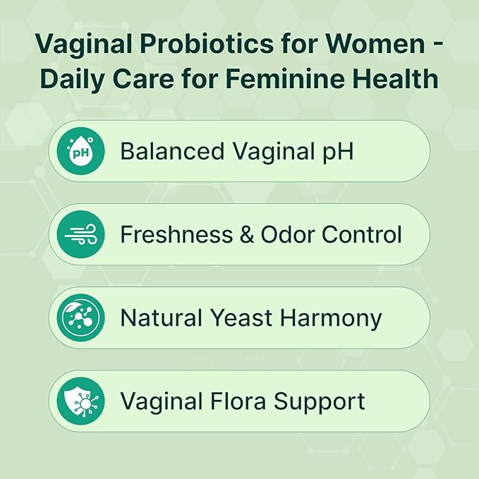 VINATURA Lactobacillus Rhamnosus Reuteri Gasseri Plantarum Crispatus Acidophilus Probiotics - Probiotics for Women *USA Made &amp Tested* Women Vaginal Health Gut and Digestive Health - 30 Caps