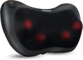 beatXP Deep Heal Pillow Shiatsua Infrared Heat Therapy Massager with 3 Mode Settings Deep Tissue Massager for Shoulder Neck and Back Pain Relief with Corded Electric