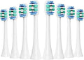 Compatible for Phili Sonic Care Toothbrush Brush Head HX3/HX6/HX9 Series HX3210/3211/6150 Replacement Heads(8pcs)