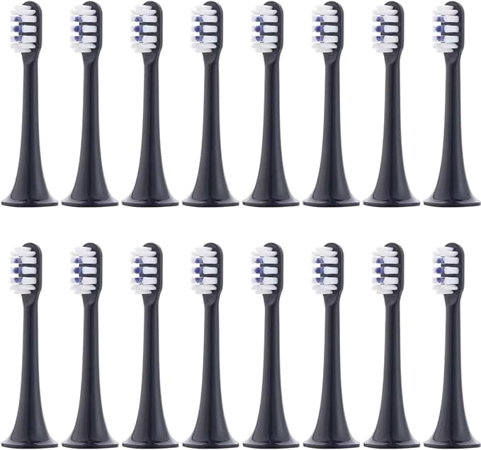 Replacement Toothbrush Heads Compatible for T700/MES6044/16PCS(16pcs Soft)